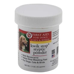 Ryan's Pet Supplies Kwik Stop 1.5 oz Styptic Powder