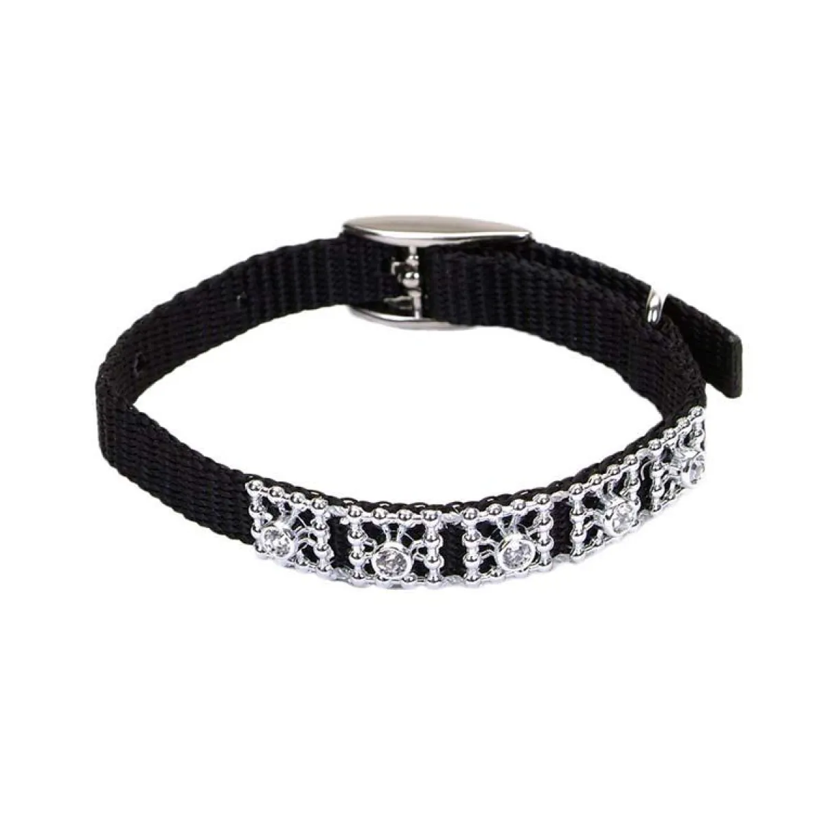Ryan's Pet Supplies Li'L Pal Jeweled Nylon Collar XS 5/16"