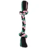 Ryan's Pet Supplies Mammoth Pet Cotton Blend Color Rope Bone 6"