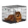 Ryan's Pet Supplies Midwest Icrate Double Door Metal Dog Crate - 36" X 23" X 25"