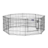 Ryan's Pet Supplies Midwest Step-Thru Animal Exercise Pen With Door 24" X 24"