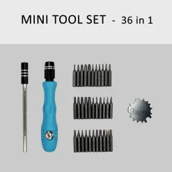 Ryan's Pet Supplies Mini Tool Set Screwdriver 36 in 1