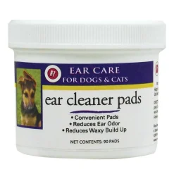 Ryan's Pet Supplies Miracle Care Ear Cleaner Pads for Dogs & Cats - 90 Count