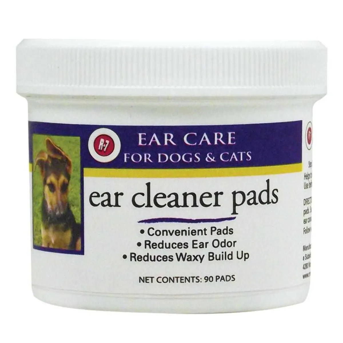 Ryan's Pet Supplies Miracle Care Ear Cleaner Pads for Dogs & Cats - 90 Count