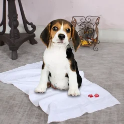 Ryan's Pet Supplies Muddy Paws Towel w/ Paws 20" x 40" - 6 pack