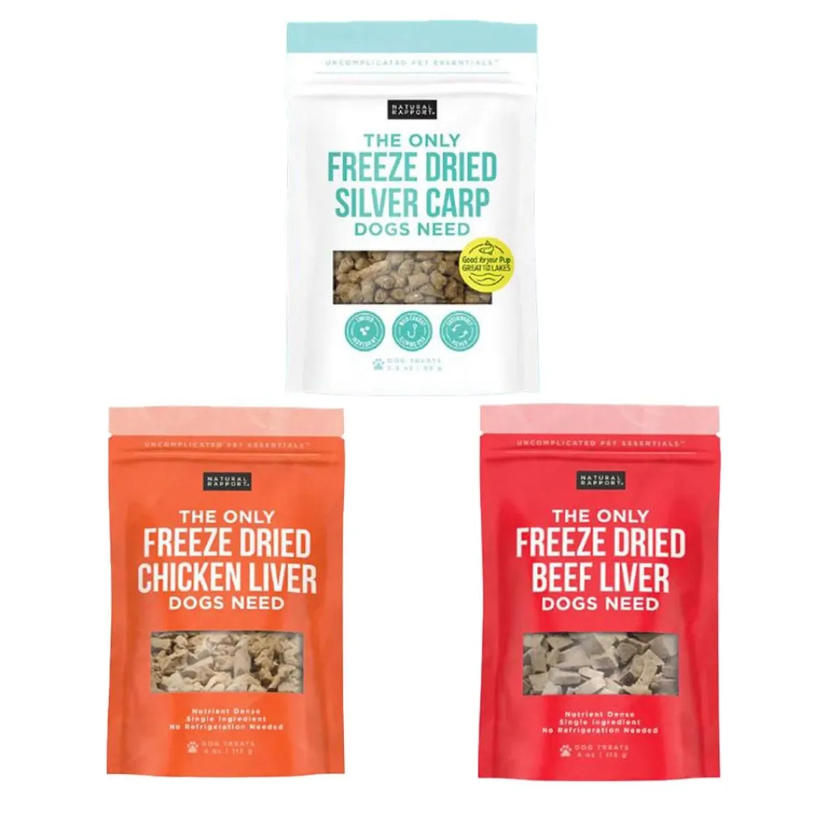 Ryan's Pet Supplies Natural Rapport The Only Freeze Dried Treats Dogs Need