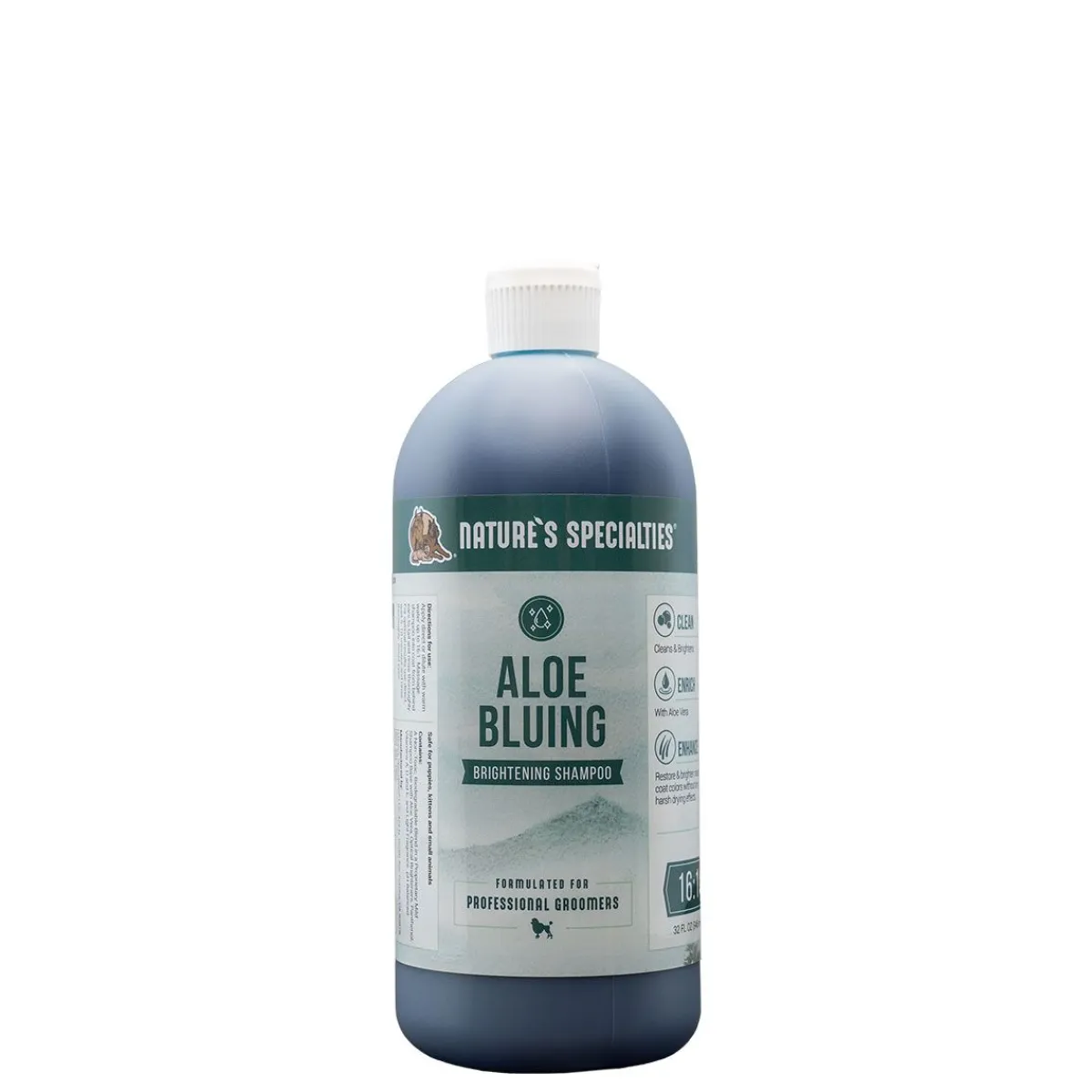 Ryan's Pet Supplies Natures Specialties Aloe Bluing Shampoo 16:1
