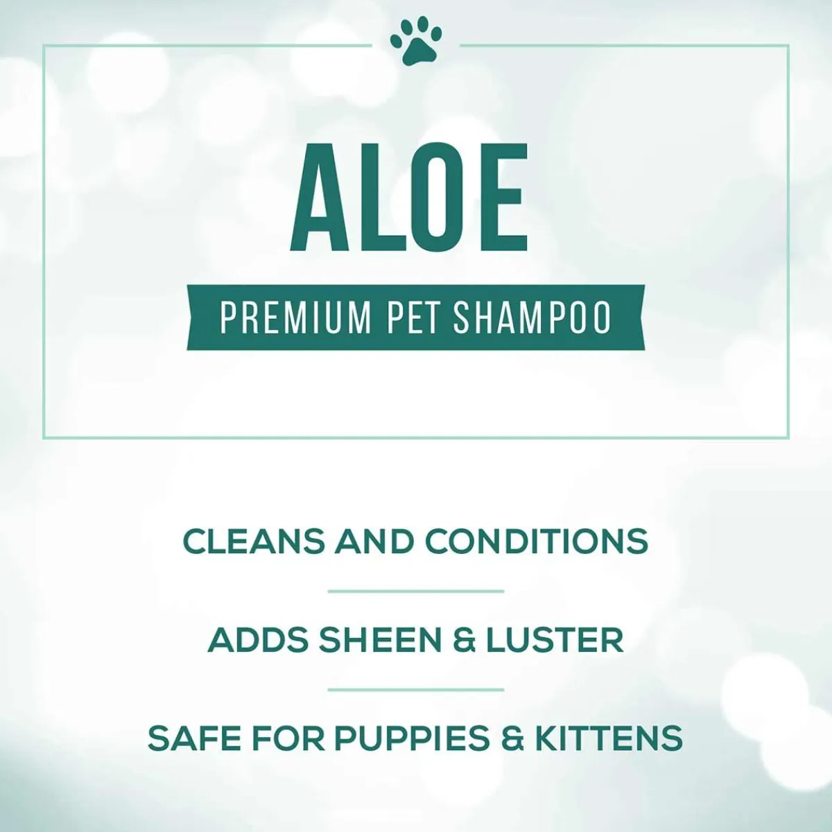Ryan's Pet Supplies Nature's Specialties Aloe Premium Pet Shampoo 16:1