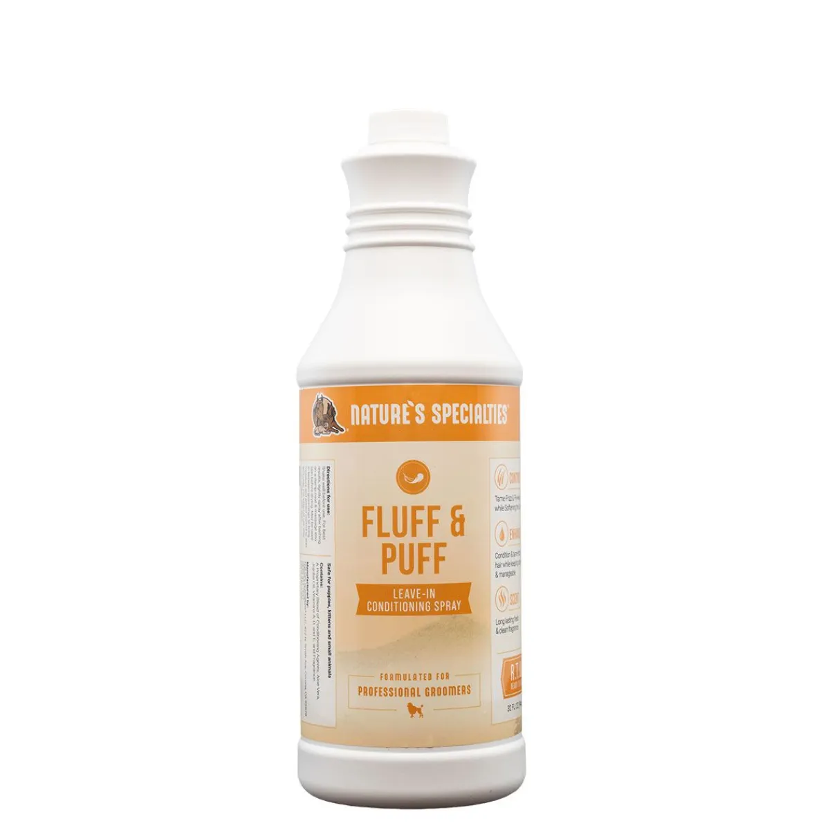 Ryan's Pet Supplies Nature's Specialties Fluff & Puff Remoisturizing Spray