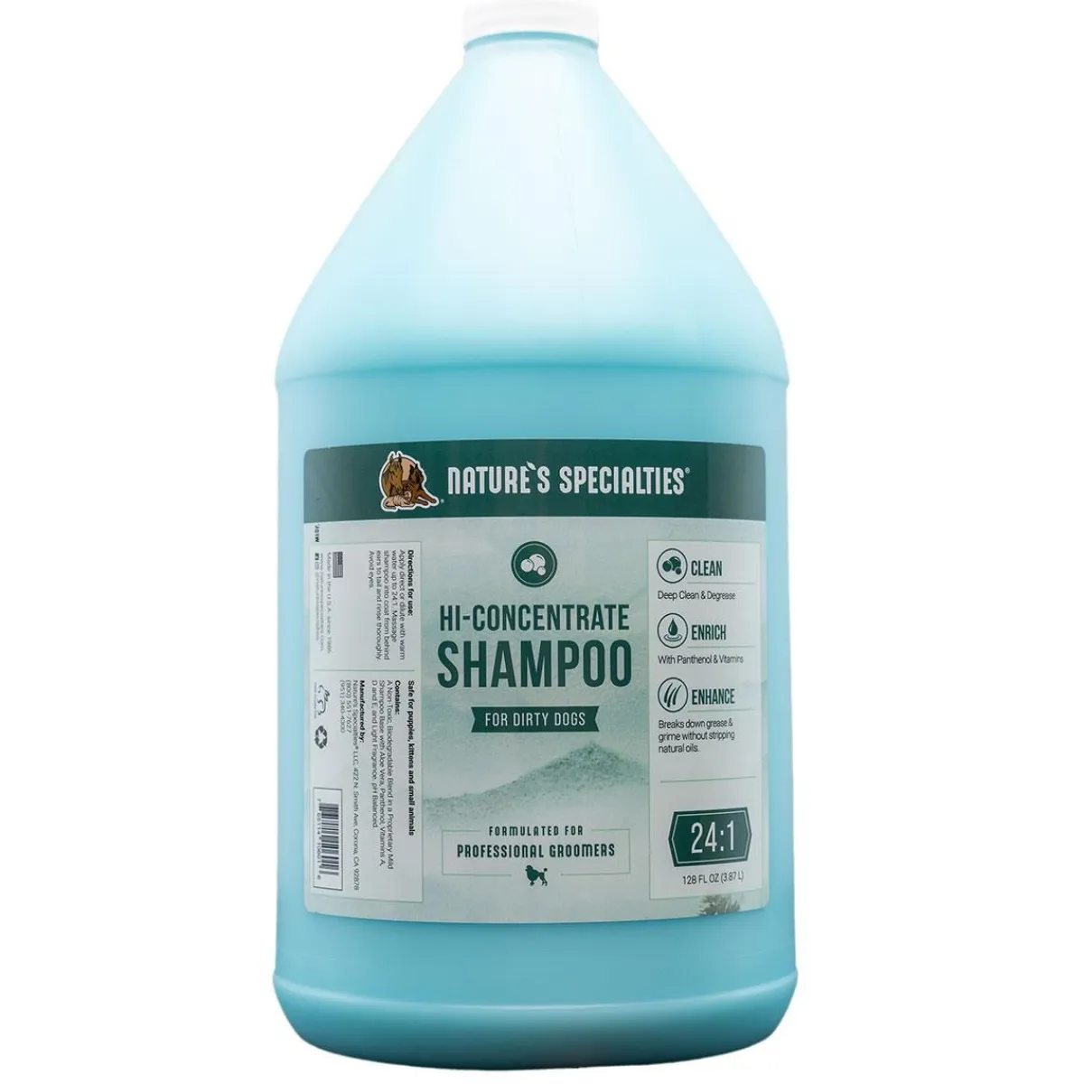 Ryan's Pet Supplies Nature's Specialties High Concentrate Pet Shampoo 24:1