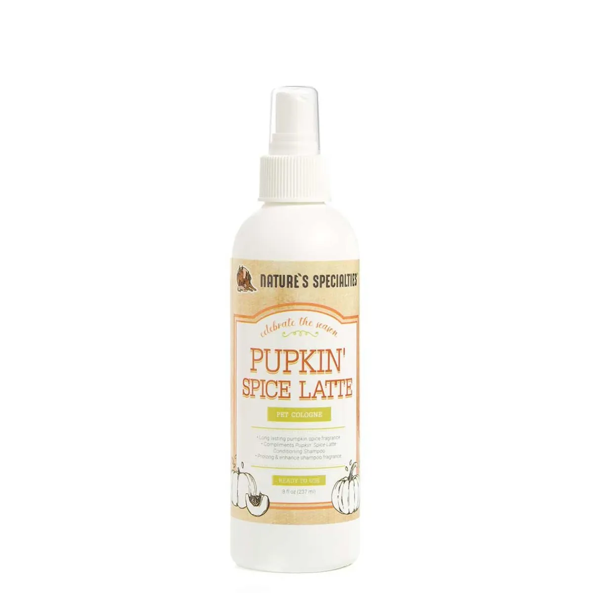 Ryan's Pet Supplies Nature's Specialties Pupkin Spice Latte Cologne - 8 oz
