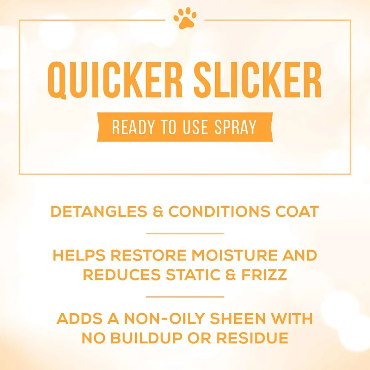Ryan's Pet Supplies Nature's Specialties Quicker Slicker Detangling Spray RTU