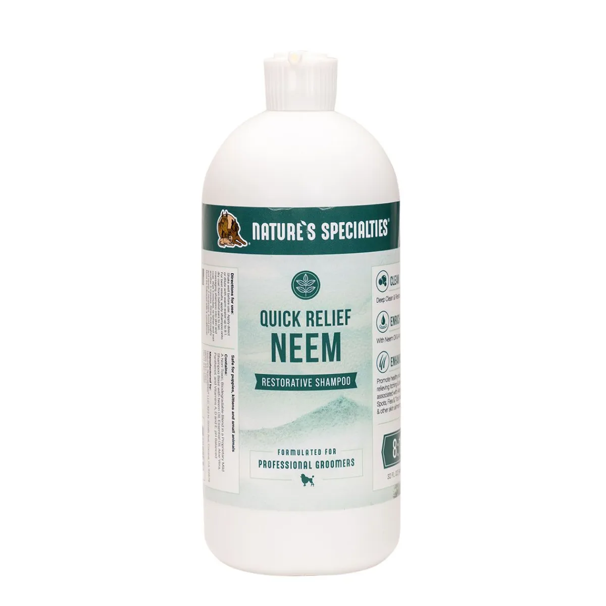 Ryan's Pet Supplies Nature's Specialties Quick Relief Neem Pet Shampoo 8:1