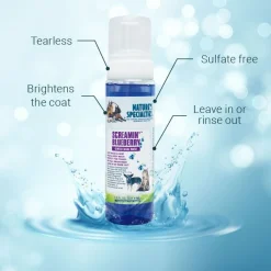 Ryan's Pet Supplies Nature's Specialties Screamin Blueberry Waterless Shampoo & Pet Facial Wash