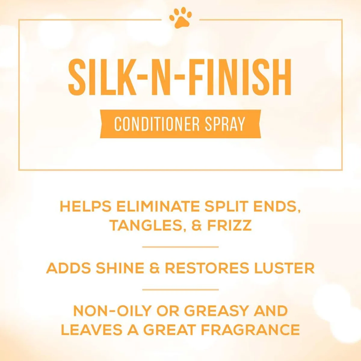 Ryan's Pet Supplies Nature's Specialties Silk N Finish Spray Leave-In