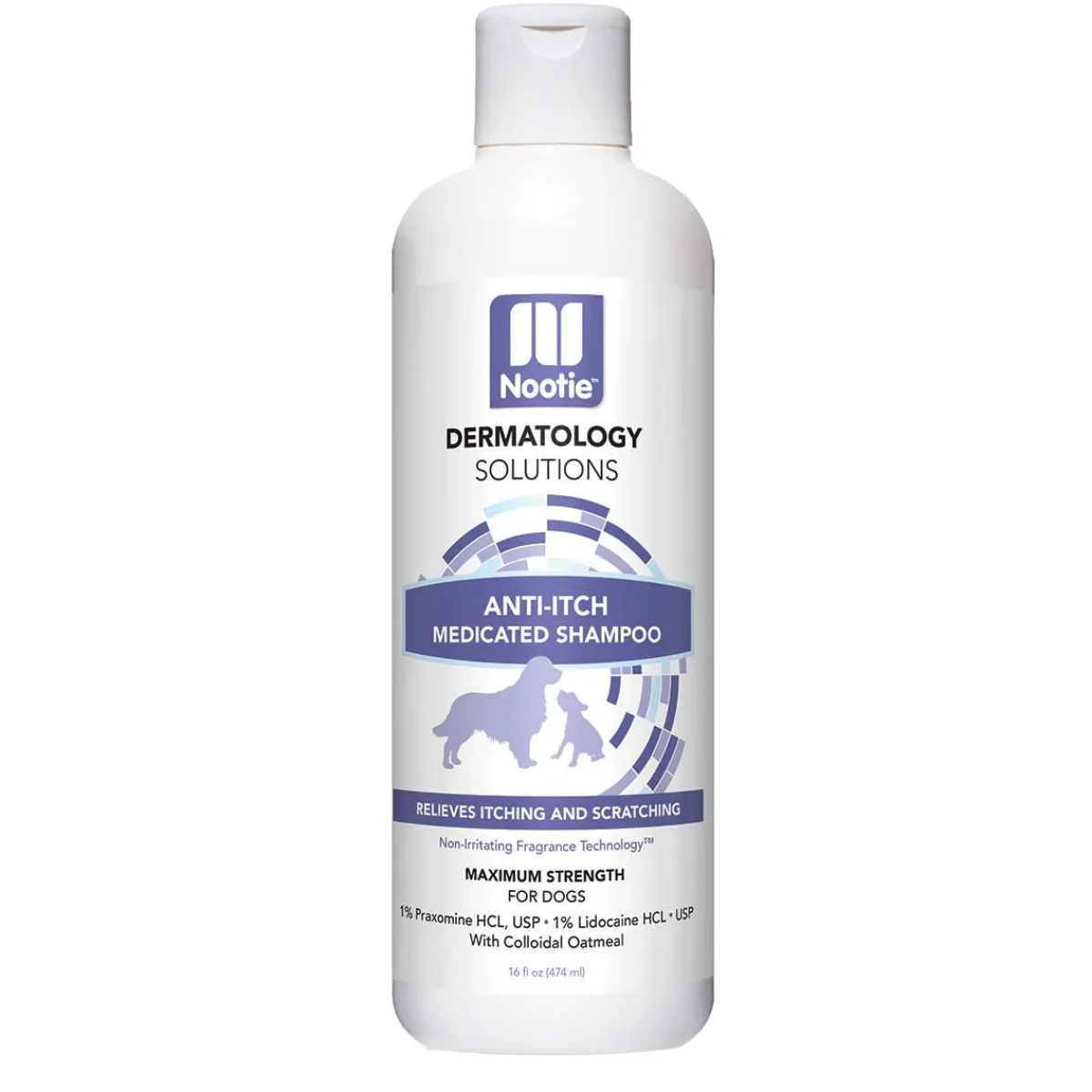 Ryan's Pet Supplies Nootie Cucumber Melon Medicated Anti-Itch Shampoo RTU