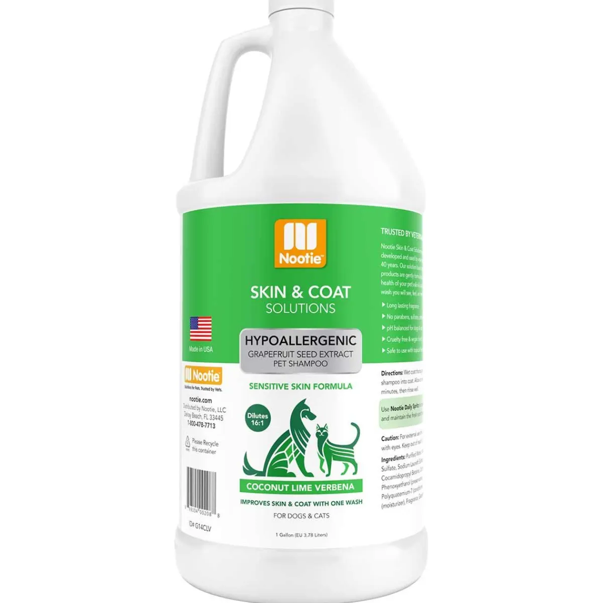Ryan's Pet Supplies Nootie Hypo-Allergenic & Germ Fighting Pet Shampoo