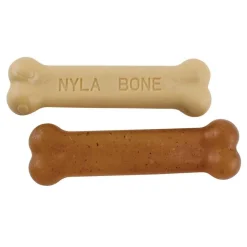Ryan's Pet Supplies Nylabone Puppy Twin Pack Petite Chicken & Peanut Butter Chew