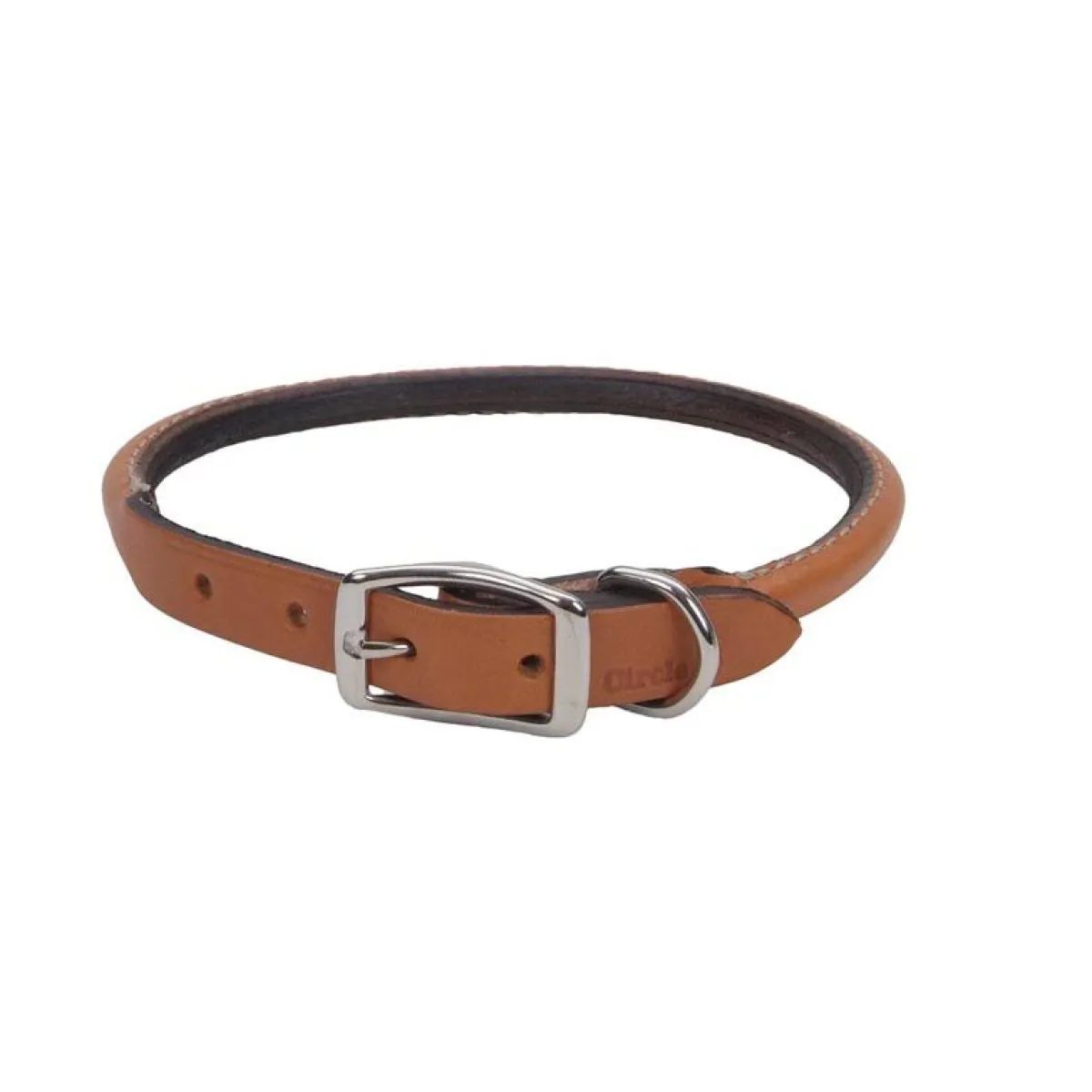 Ryan's Pet Supplies Oak Tanned Leather Collars Medium 16"