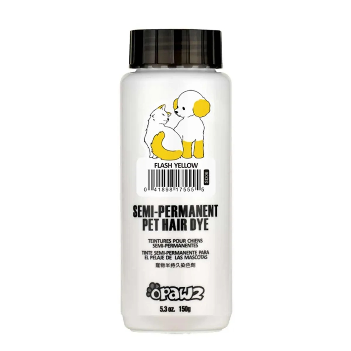 Ryan's Pet Supplies OPAWZ Semi-Permanent Non-Toxic Gentle Pet Hair Dye