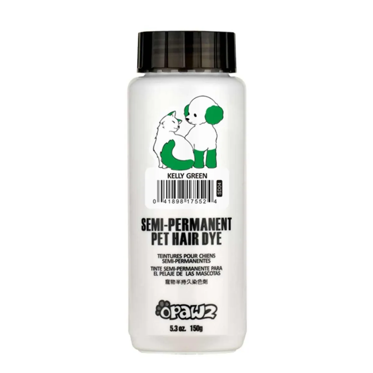 Ryan's Pet Supplies OPAWZ Semi-Permanent Non-Toxic Gentle Pet Hair Dye