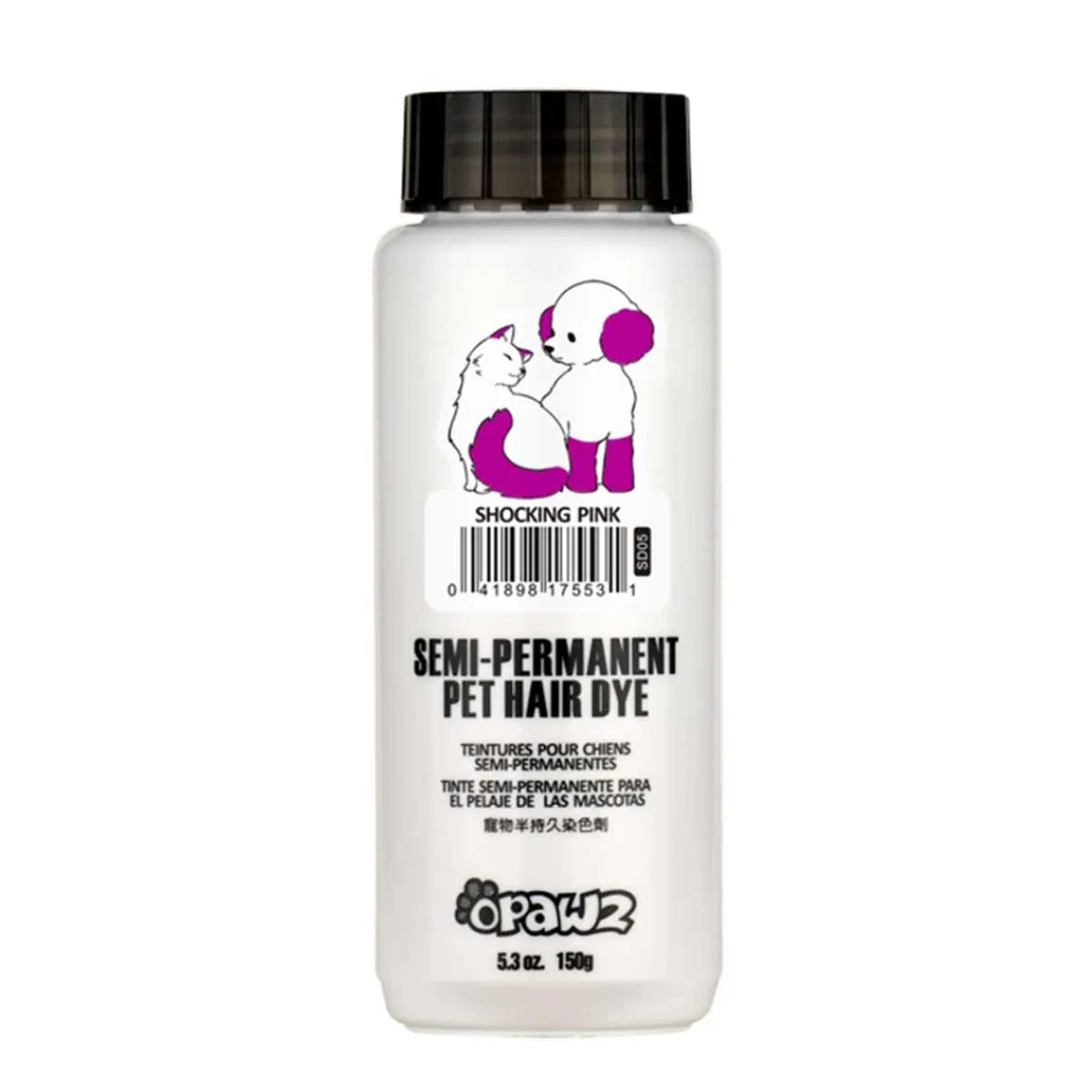 Ryan's Pet Supplies OPAWZ Semi-Permanent Non-Toxic Gentle Pet Hair Dye
