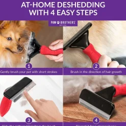 Ryan's Pet Supplies Paw Brothers Deshedding Tool