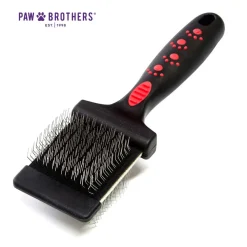 Ryan's Pet Supplies Paw Brothers Double Sided Flex Slicker Brush (Soft/Small)