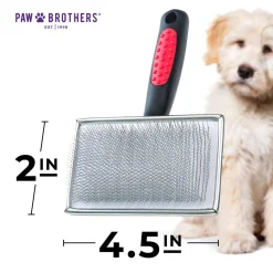 Ryan's Pet Supplies Paw Brothers Flat Slicker Brush X-Large
