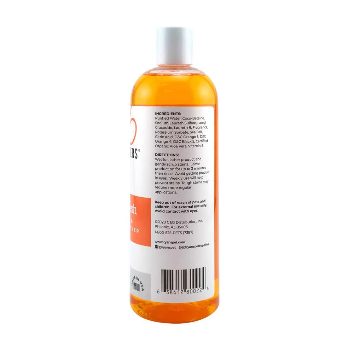 Ryan's Pet Supplies Paw Brothers Gentle Facial Scrub & Tear Stain Remover
