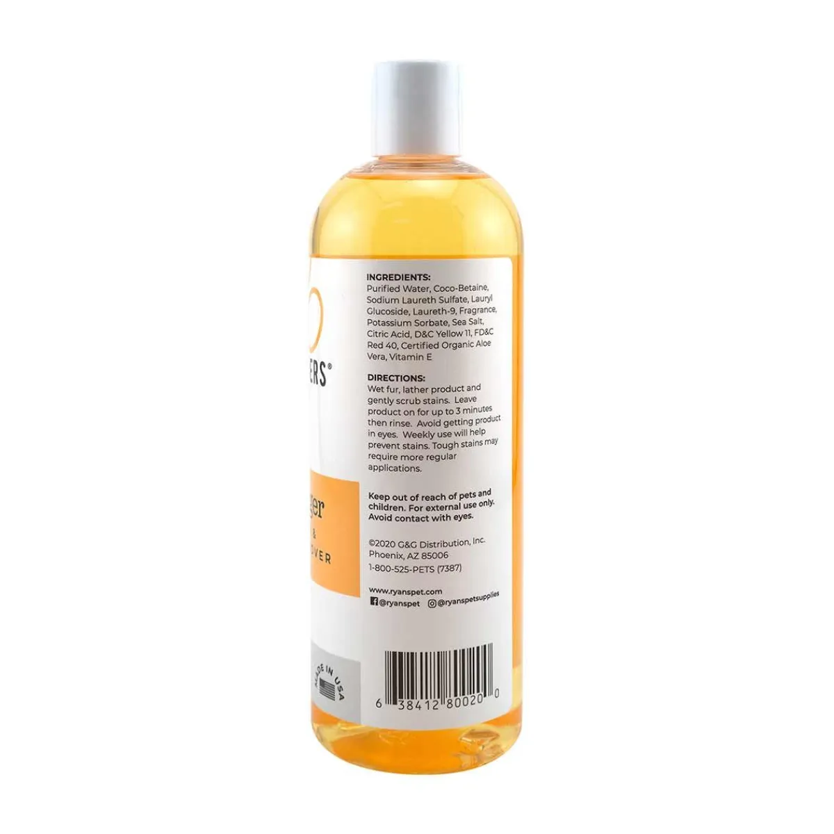 Ryan's Pet Supplies Paw Brothers Gentle Facial Scrub & Tear Stain Remover