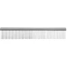 Ryan's Pet Supplies Paw Brothers Greyhound Style Chrome Comb (7.5" Fine/Coarse)