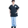 Ryan's Pet Supplies Paw Brothers Scrub Top With White Paw Heart Print 2X-Large