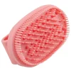 Ryan's Pet Supplies Paw Brothers Small Pink Rubber Curry Brush