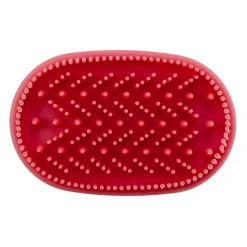 Ryan's Pet Supplies Paw Brothers Small Pink Rubber Curry Brush