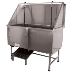 Ryan's Pet Supplies Paw Brothers Stainless Steel 48" Grooming Tub with Ramp