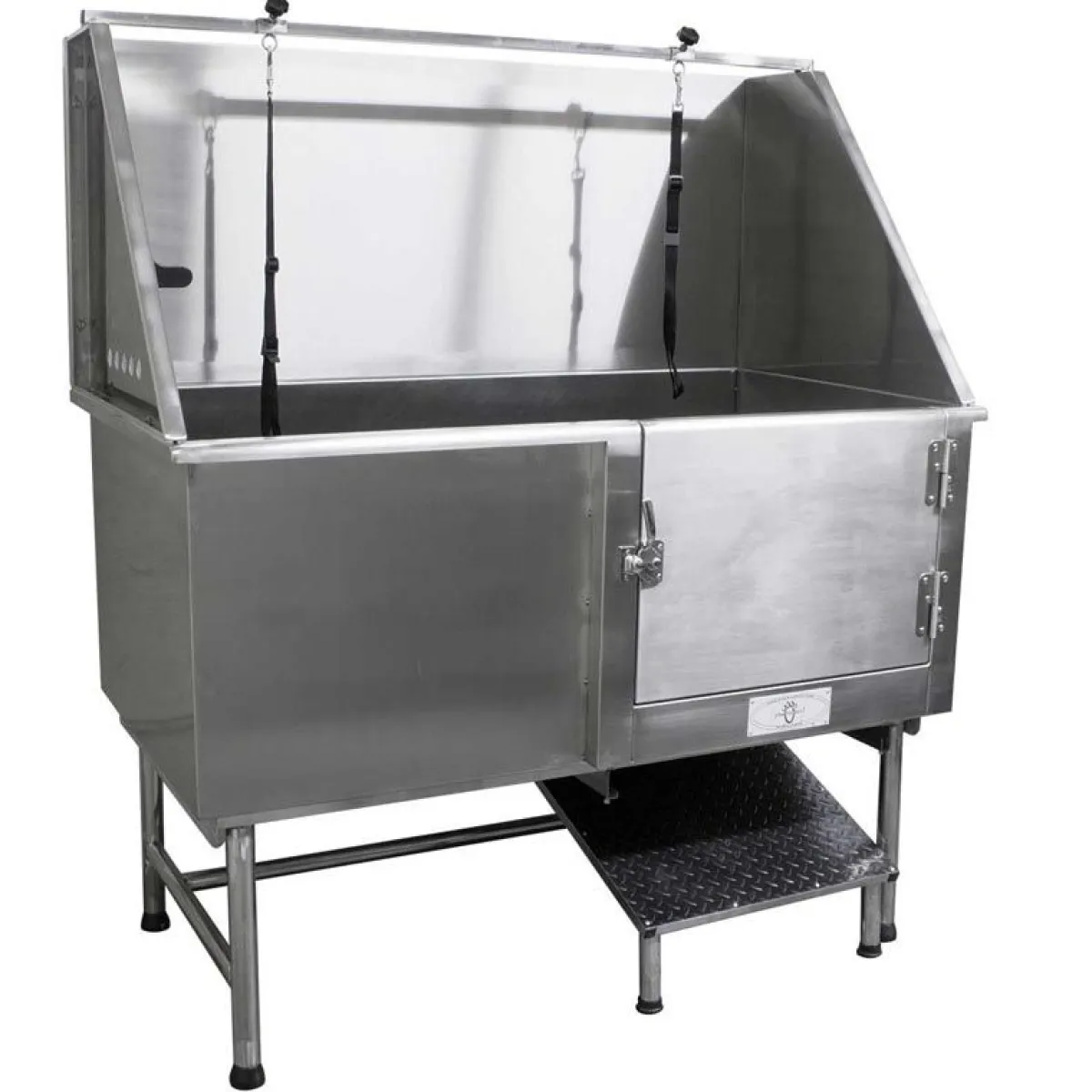 Ryan's Pet Supplies Paw Brothers Stainless Steel 48" Grooming Tub with Ramp