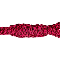 Ryan's Pet Supplies Paw Brothers 6' Tactical Cord Cobra Weave Lead Red & Black