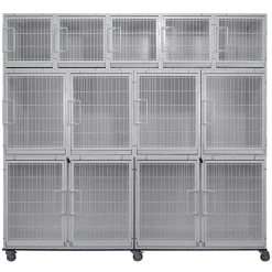 Ryan's Pet Supplies Paw Brothers White Modular Cage Full Bank