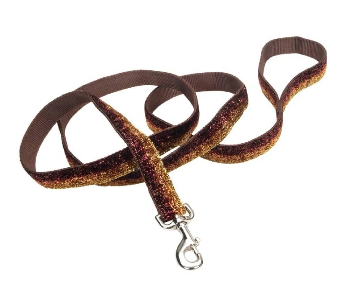 Ryan's Pet Supplies Pet Attire Sparkles Leash 1" X 6'