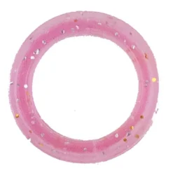 Ryan's Pet Supplies Pink Sparkle Finger Ring Large