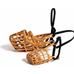 Ryan's Pet Supplies Plastic & Nylon Muzzle for Dogs - Size 1