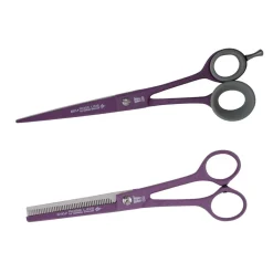 Ryan's Pet Supplies Rose Line Purple Shears