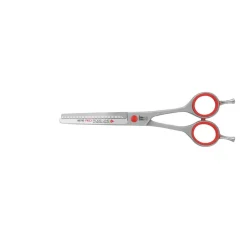 Ryan's Pet Supplies Rose Line Red Straight Shears