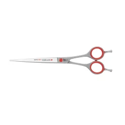 Ryan's Pet Supplies Rose Line Red Straight Shears