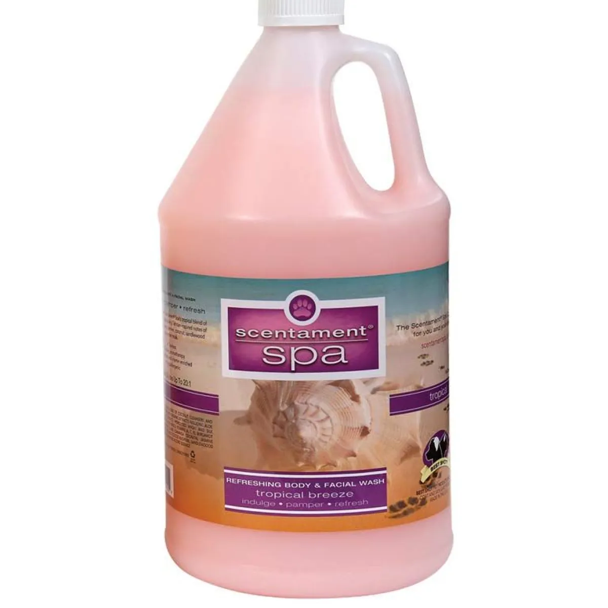 Ryan's Pet Supplies Scentament Spa Tropical Breeze Body & Facial Wash 20:1