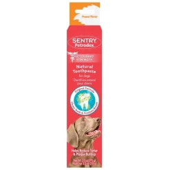 Ryan's Pet Supplies Sentry Petrodex Natural Toothpaste For Dogs Peanut Butter Flavor 2.5 oz