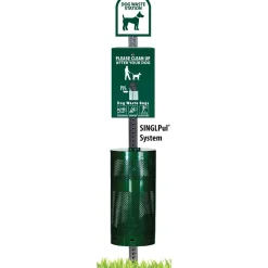 Ryan's Pet Supplies Sentry Singpul Pet Waste Bag Dispenser Station - Green