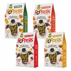 Ryan's Pet Supplies Snicky Snak Poppers Dog Treats 10oz