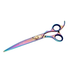 Ryan's Pet Supplies Stainless Steel Geib Kiss Gold Rainbow Grooming Shears